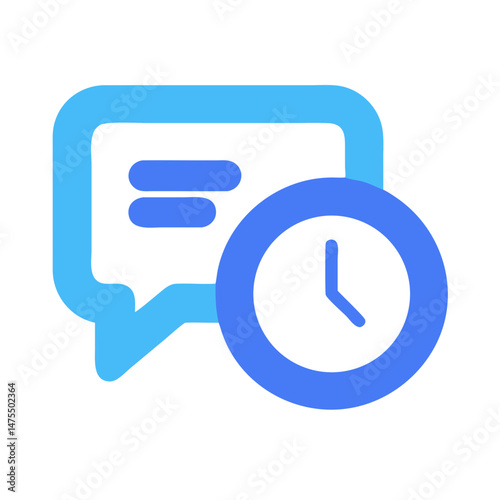 Scheduled Messaging: Time Management with Chat and Clock