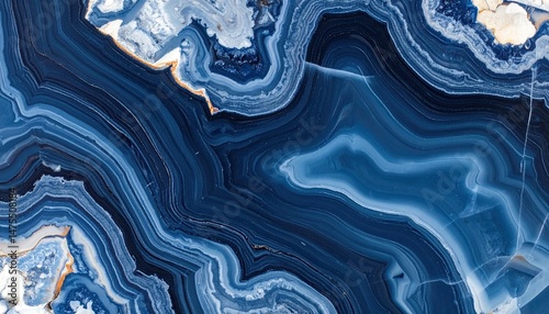 dark blue onyx marble stone texture. smooth polished surface