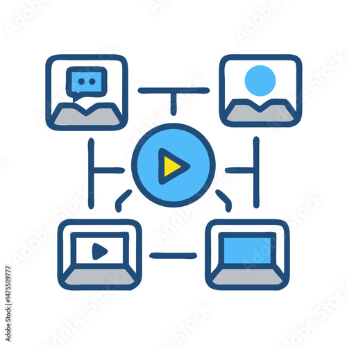 Video Sharing Network Connecting Different Media Platforms
