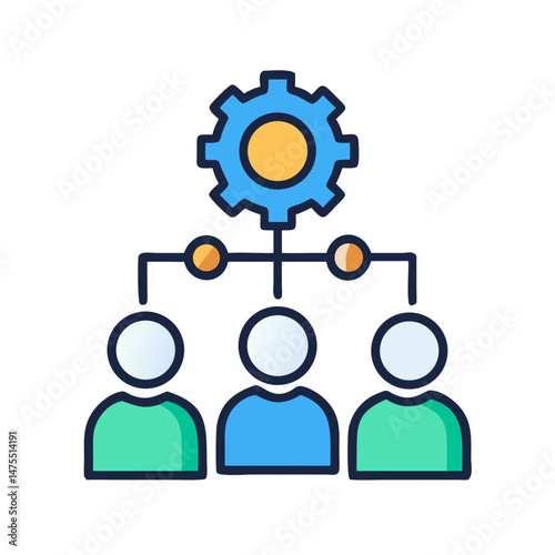 Teamwork Management: Gear Connecting People for Optimal Performance