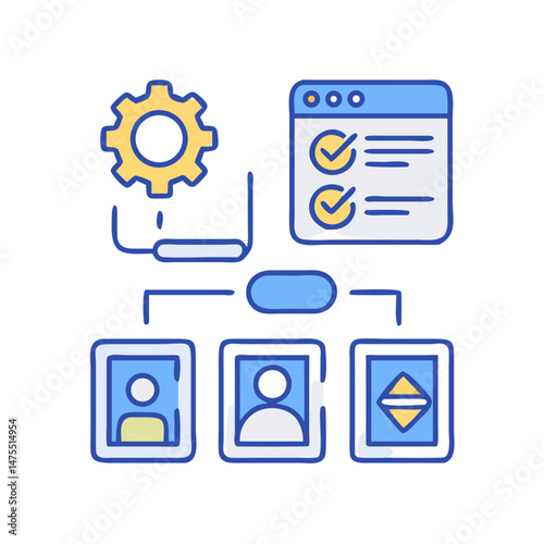 Project workflow management, teamwork, task automation, planning and settings