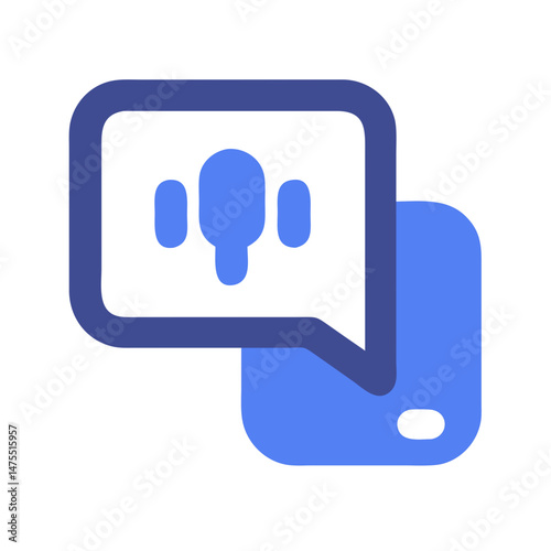 Voice Assistance on Mobile Phone, AI Technology Concept