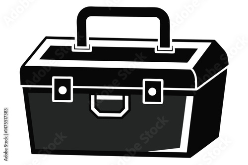 The monochrome toolbox displays a sleek, modern design suitable for various creative projects