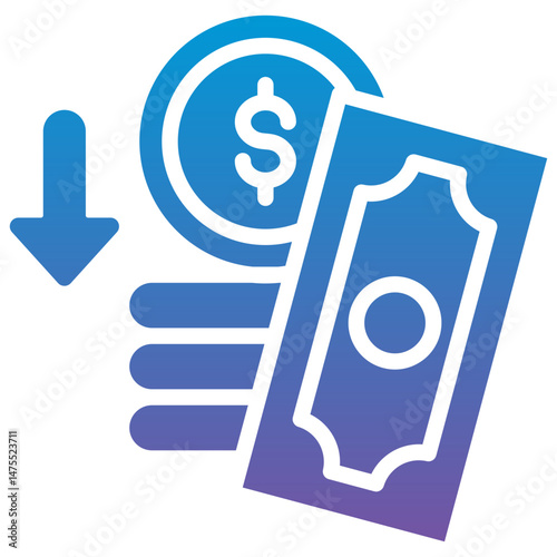 Payment Reduction Icon