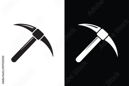 Mine icon vector on White Background ,Vector Art Illustration on white background.