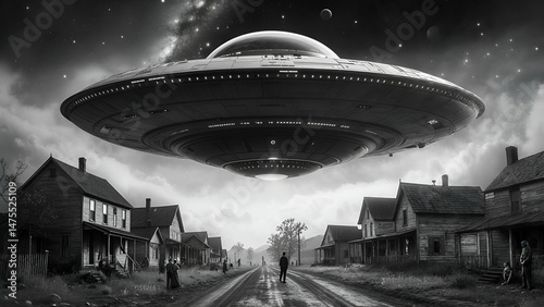 Ufo Over Small Town