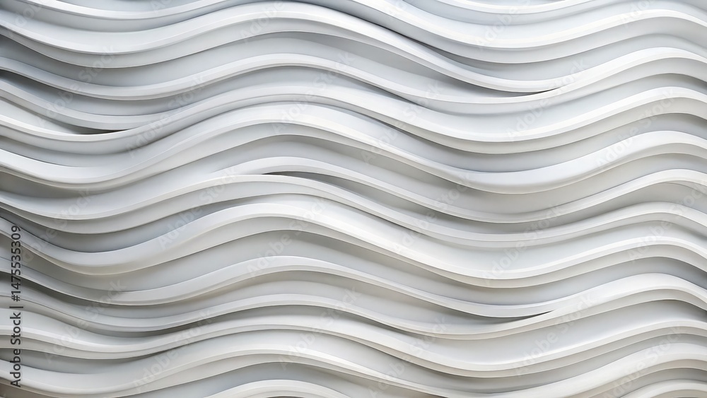 Abstract wave pattern white wall texture architectural design modern background graphic detail Abstract wave pattern white wall texture architectural design modern background graphic detail