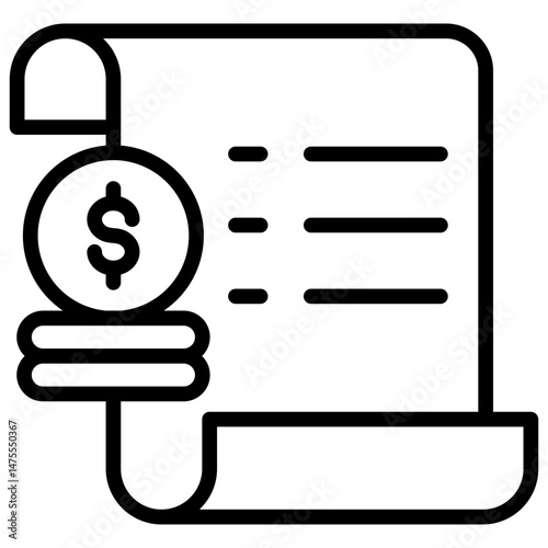 Bill Statement Icon