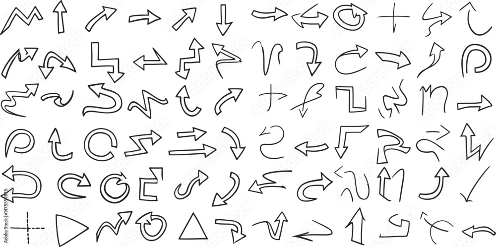 This image showcases a hand drawn doodle alphabet, a collection of sketched letters forming a unique font and design element This image showcases a hand drawn doodle alphabet, a collection of sketched letters forming a unique font and design element