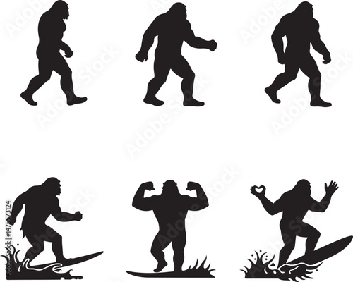 Bigfoot Silhouette SVG – Sasquatch Clipart for Cricut & DIY Crafts

Sasquatch SVG File – Cryptid Bigfoot Decal for Shirts, Stickers & Mugs

Yeti Bigfoot Vector – Printable Forest Creature for Outdoor 