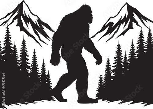 Bigfoot Silhouette SVG – Sasquatch Clipart for Cricut & DIY Crafts

Sasquatch SVG File – Cryptid Bigfoot Decal for Shirts, Stickers & Mugs

Yeti Bigfoot Vector – Printable Forest Creature for Outdoor 