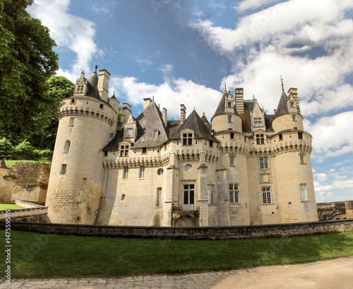 Le château d'Ussé, château de la belle au bois dormant