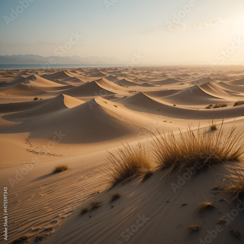 Dunes near Mui Ne. Vietnam