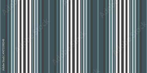 Elegant vertical stripes in calming teal, gray, and white create a sophisticated backdrop. Perfect for website banners, presentations, or textile designs.
