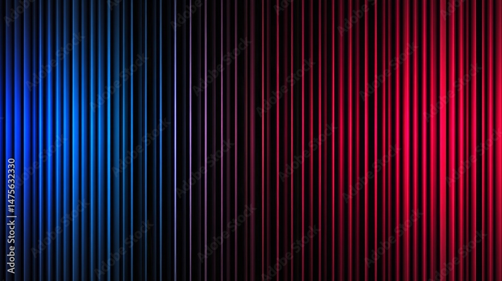Fototapeta premium Vibrant Gradient Curtains Background Design