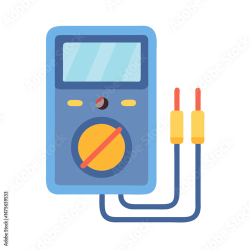 Cartoon Multimeter: Electronics, Measurement, Repair, and Engineering