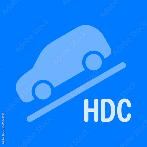 Filled SUV with Hill Descent Control