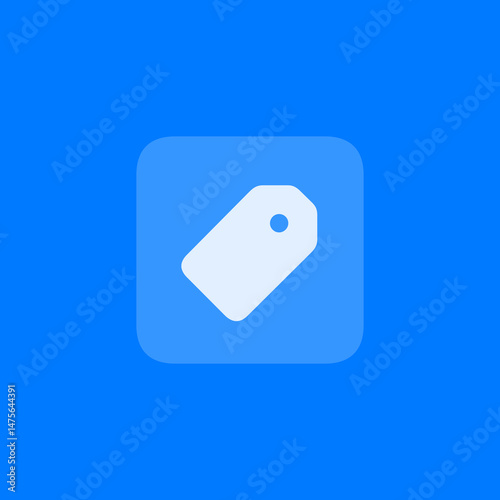 Filled Square Tag