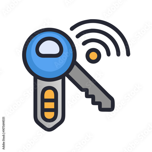 Smart key with wireless connectivity, innovation and access