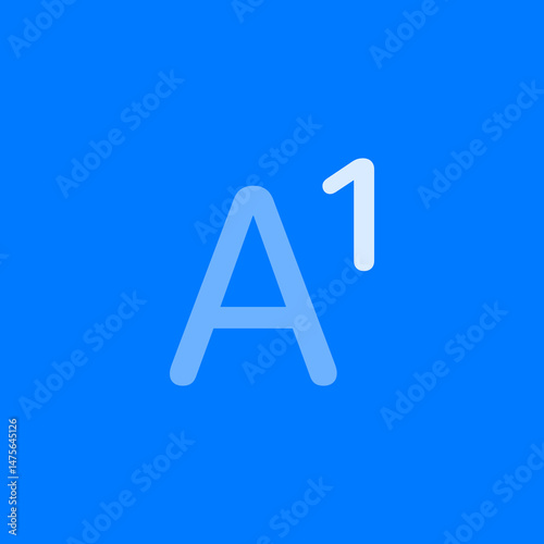 Superscript Text Format
