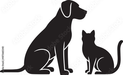 Loyal Dog Sitting Silhouette

Playful Puppy Running Vector

Dog with Paw Up Silhouette Scene

Alert Guard Dog Vector Design

Dog and Owner Walking Silhouette