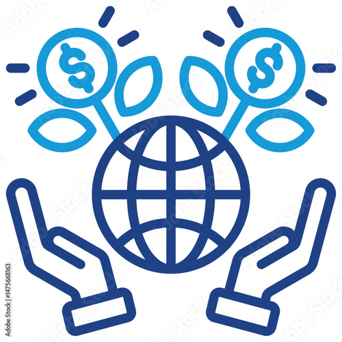 Global Investment Icon