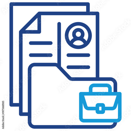Resume Folder Icon