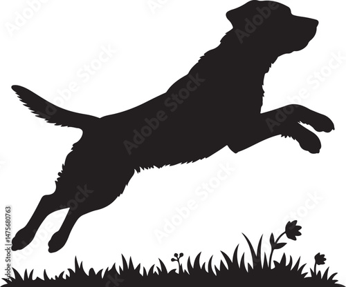 Loyal Dog Sitting Silhouette

Playful Puppy Running Vector

Dog with Paw Up Silhouette Scene

Alert Guard Dog Vector Design

Dog and Owner Walking Silhouette