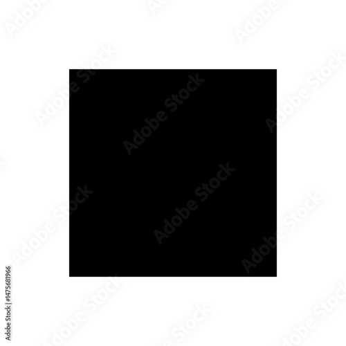 A simple black horizontal bar centered on a white background creating a minimalist abstract composition