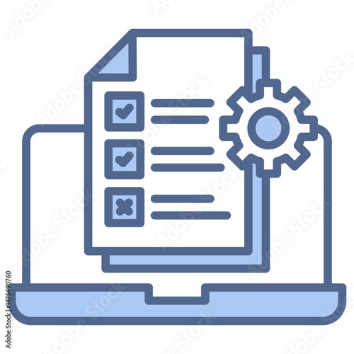 Test Blue Icon