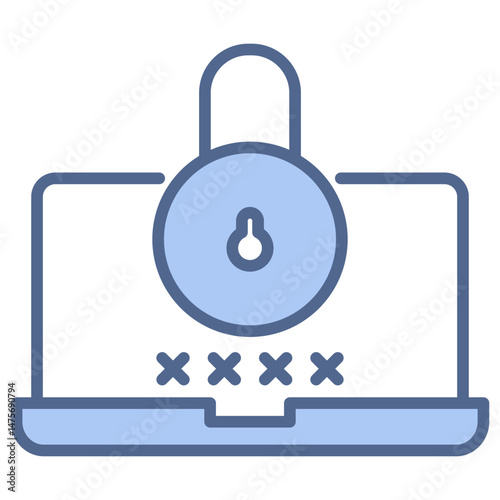 Login Blue Icon