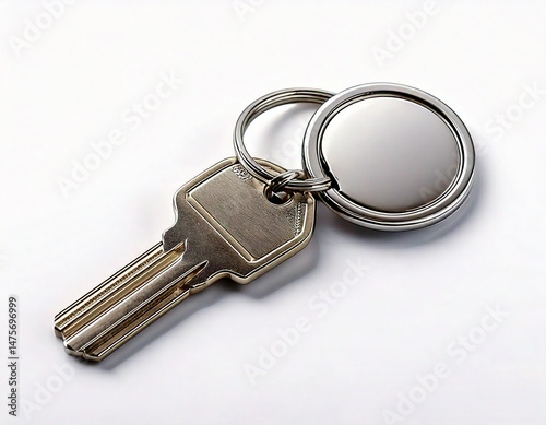 Keychain at white background