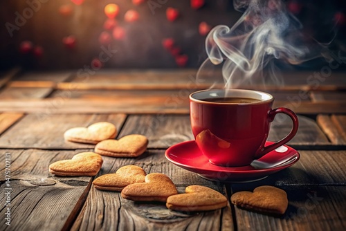 Cozy Valentine's Day: Heart Cookies & Tea