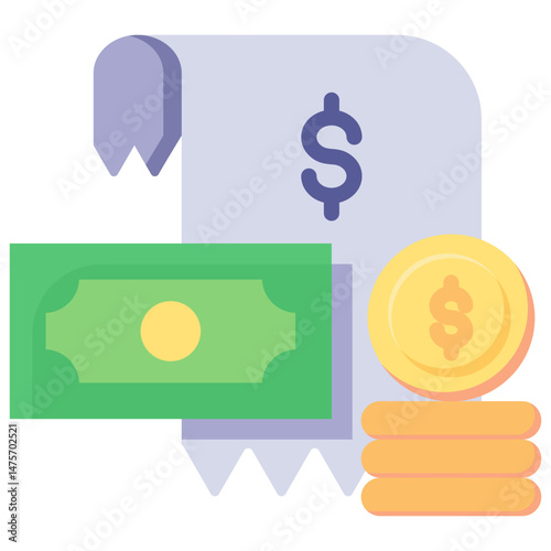 Payment Receipt Icon