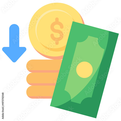 Payment Reduction Icon