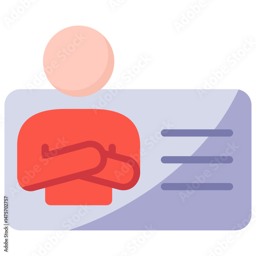 User Identity Card Icon