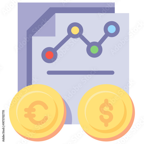 Financial Report Icon