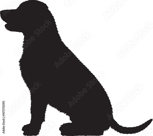 Loyal Dog Sitting Silhouette

Playful Puppy Running Vector

Dog with Paw Up Silhouette Scene

Alert Guard Dog Vector Design

Dog and Owner Walking Silhouette