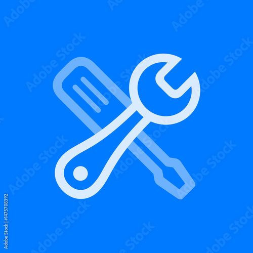 Wrench And Screwdriver Icon