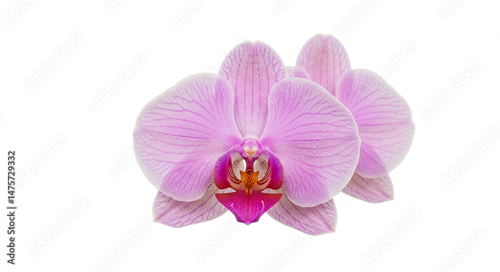 Fototapeta premium Stunning Pink Orchid Flowers: High-Resolution Images