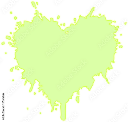 Fine irregular spot composed of delicate droplets and micro splashes forming a loose radial stain.