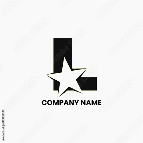 L star company logo design