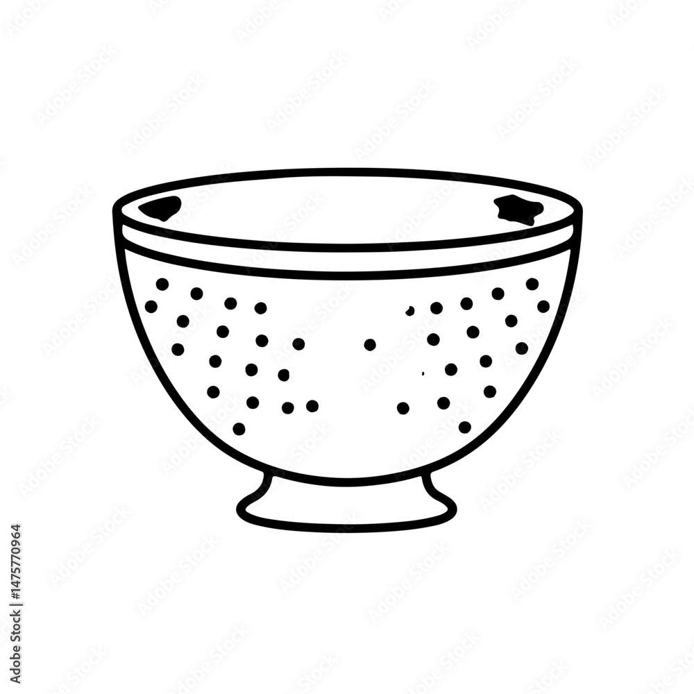 vector illustration of a bowl vector illustration of a bowl