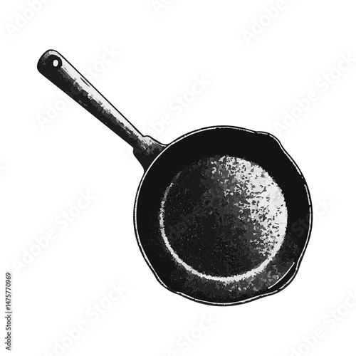 cast iron frying pan