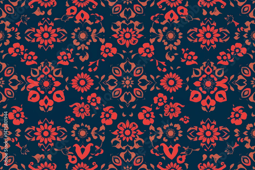 Vector pattern for a variety of graphics, ornate Gulf Arab shapes, heritage embroidery, colorful shapes, decorations, vector illustrator