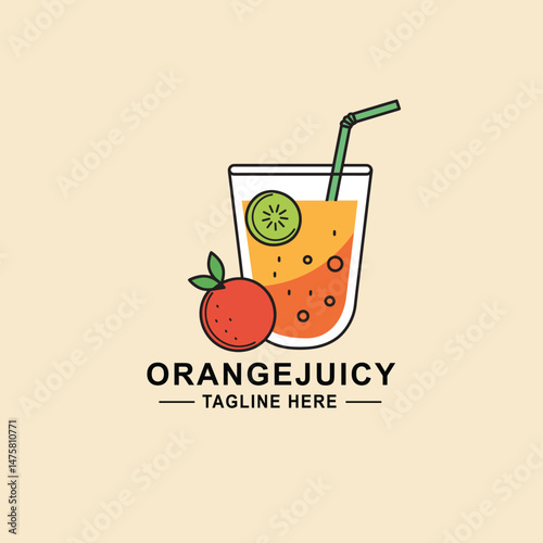 Refreshing Orange Juice Delightful Taste Summer Vibes Perfect Thirst Quencher