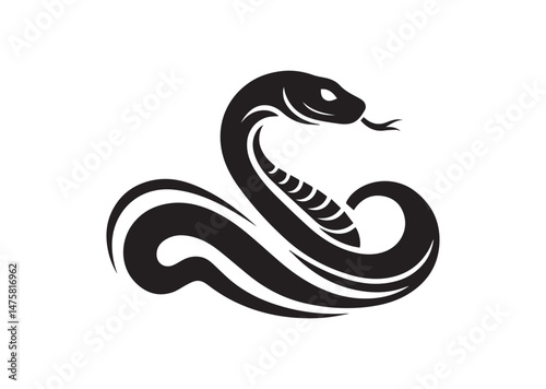 Snake Silhouette Vector