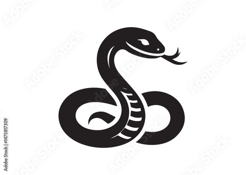 Snake Silhouette Vector