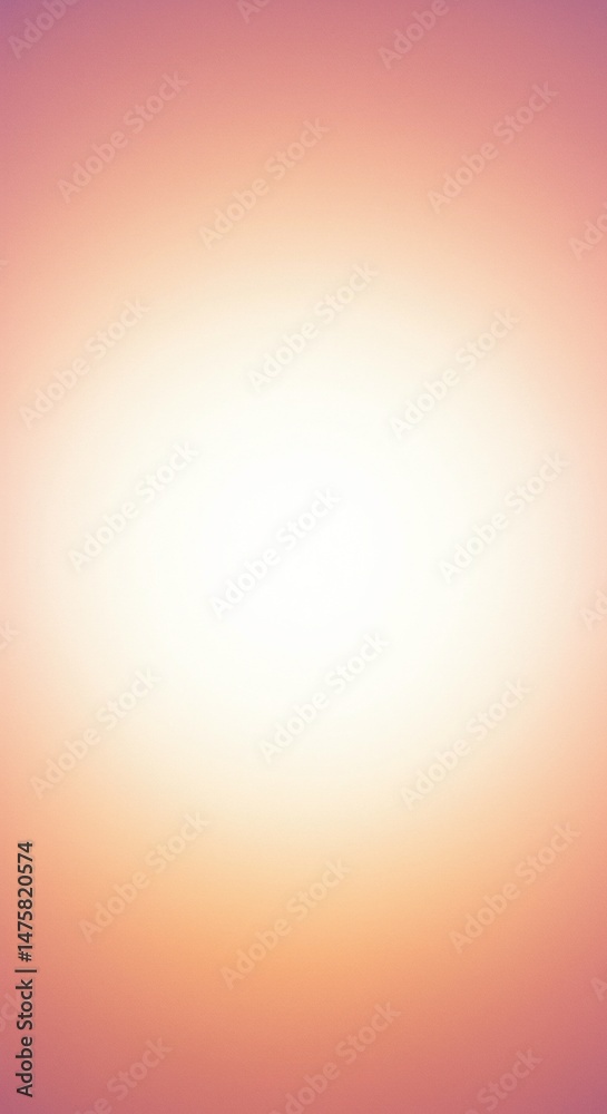 Obraz premium Peach color gradient background for website banner and mobile app design aesthetic soft pastel color palette
