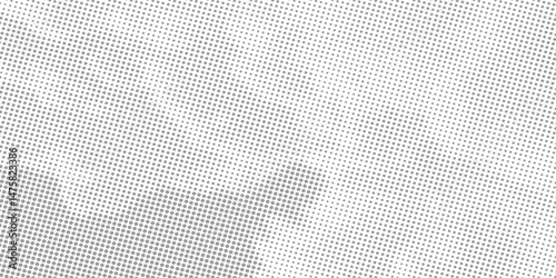 grunge Halftone white and black dots pattern and black gradient grunge texture background. Dotted line comic sport style vector illustration eps10